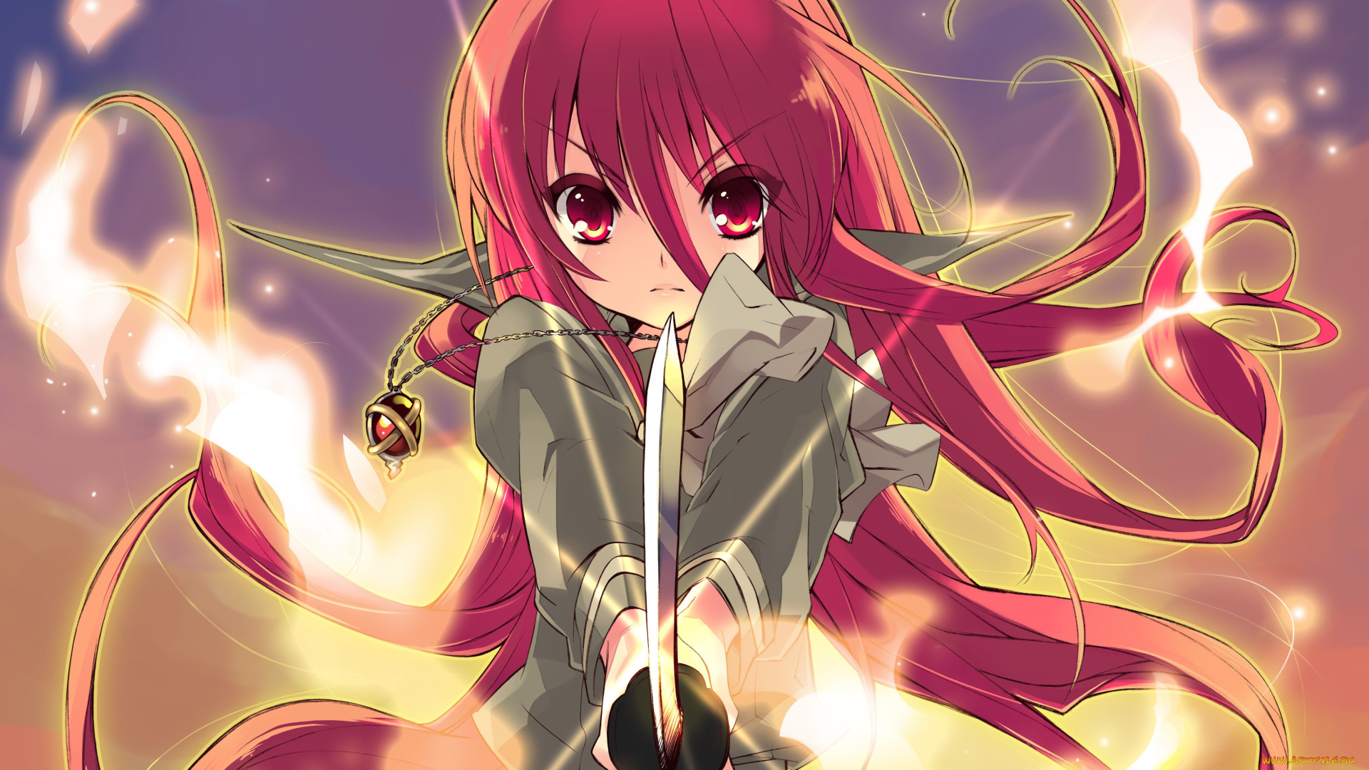 аниме, shakugan, no, shana, itou, noiji, shana, shakugan, no