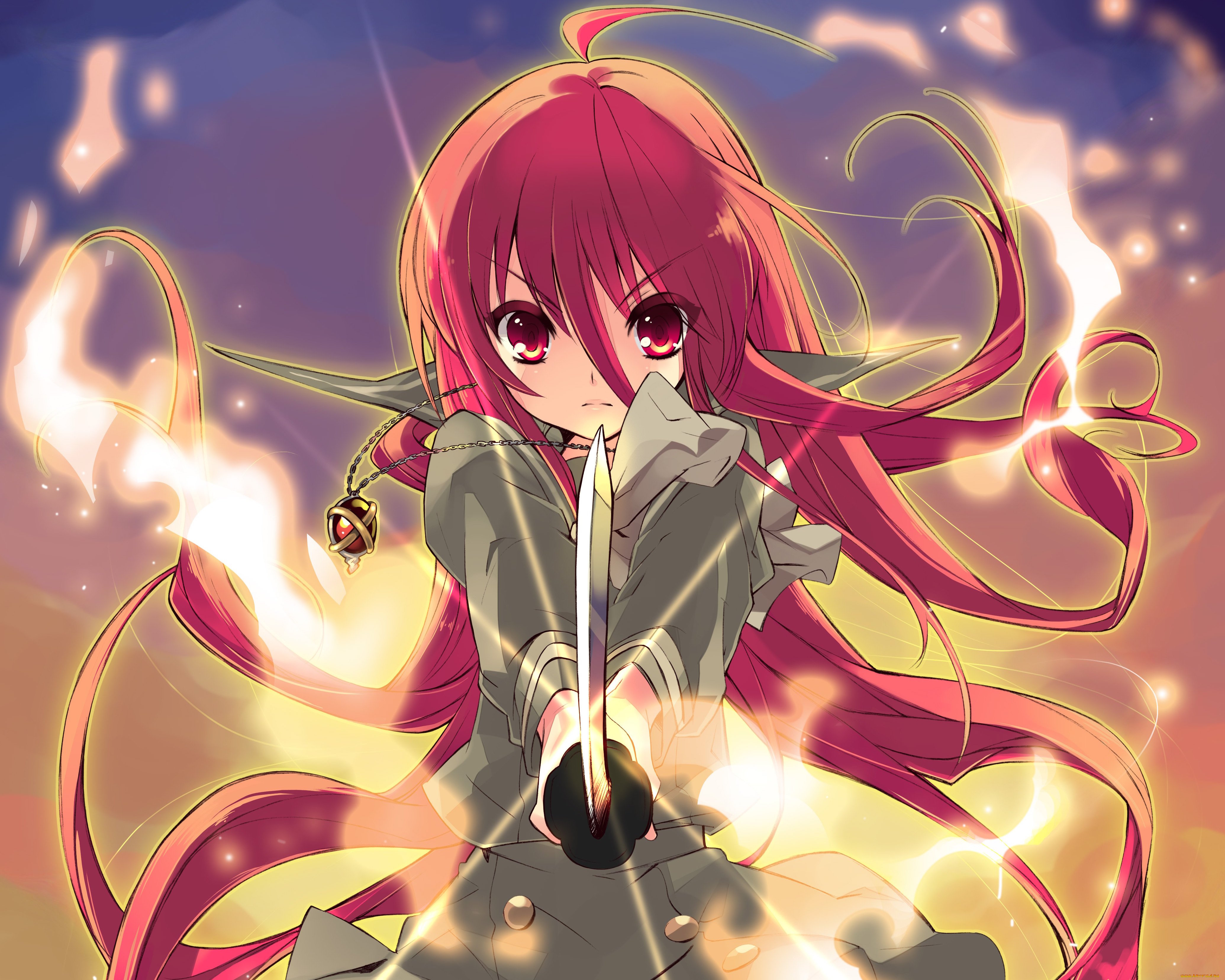 аниме, shakugan, no, shana, itou, noiji, shana, shakugan, no