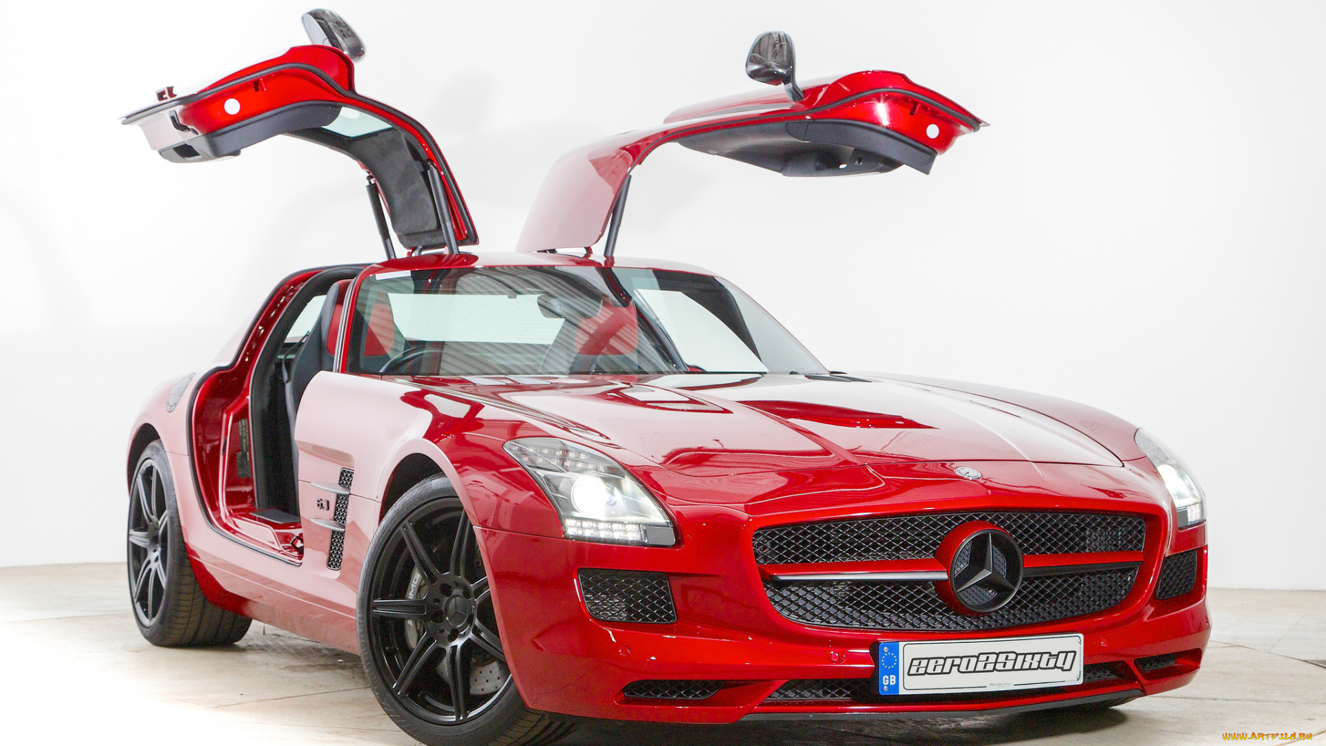 mercedes-benz, amg, sls, performance, studio, edition, автомобили, mercedes-benz, красный