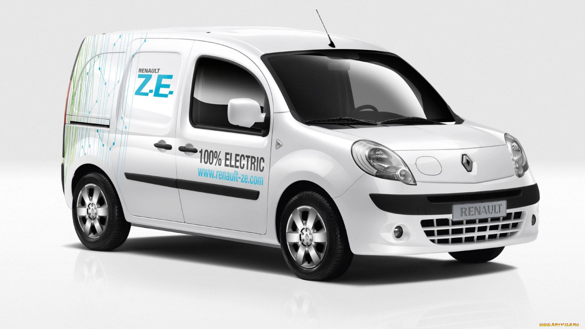 renault, kangoo, express, z-e, concept, 2010, автомобили, renault, z-e, 2010, express, kangoo, concept