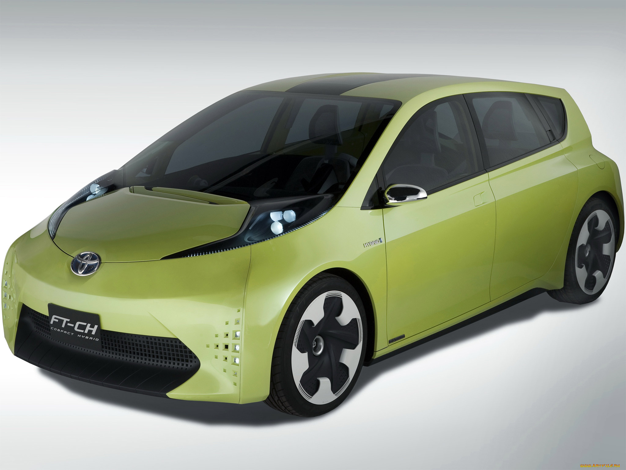 toyota, ft-ch, concept, 2010, автомобили, toyota, 2010, concept, ft-ch