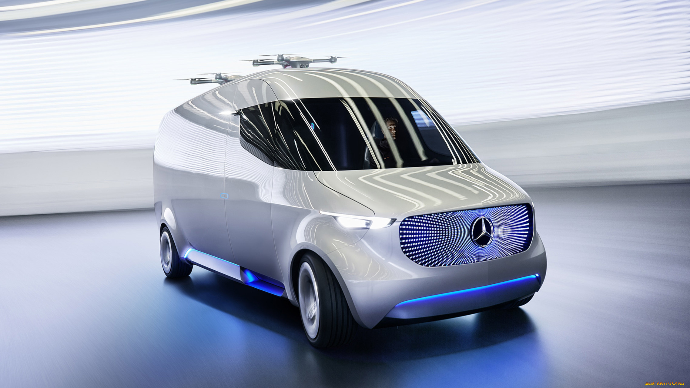 mercedes&, 8209, benz, vision, van, concept, 2016, автомобили, mercedes-benz, concept, van, vision, 2016, mercedes