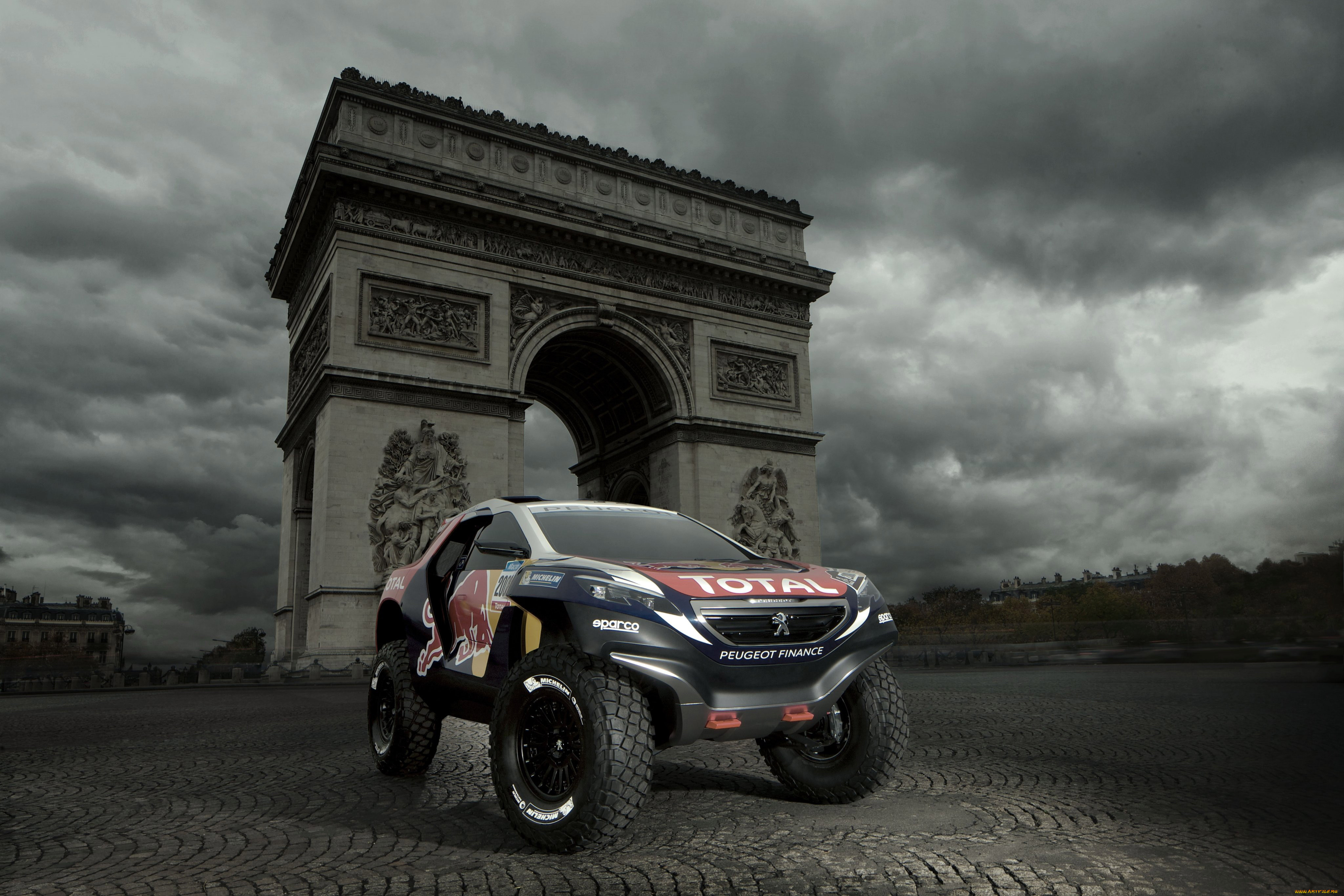 peugeot, 2008, dkr, 2016, автомобили, peugeot, 2016, dkr, джип, ралли, 2008