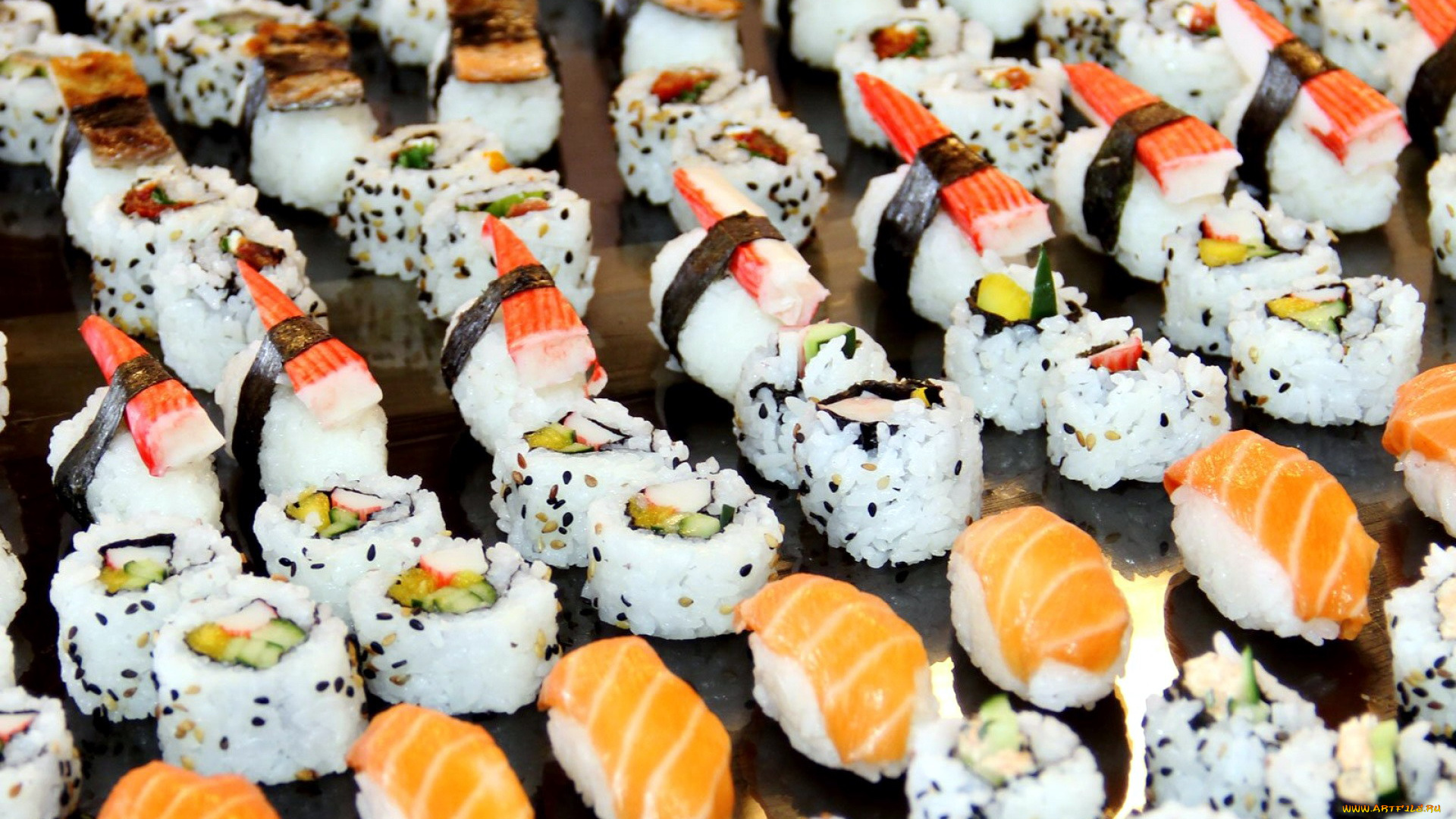 еда, рыба, , морепродукты, , суши, , роллы, ассорти, икра, роллы, кухня, суши, японская