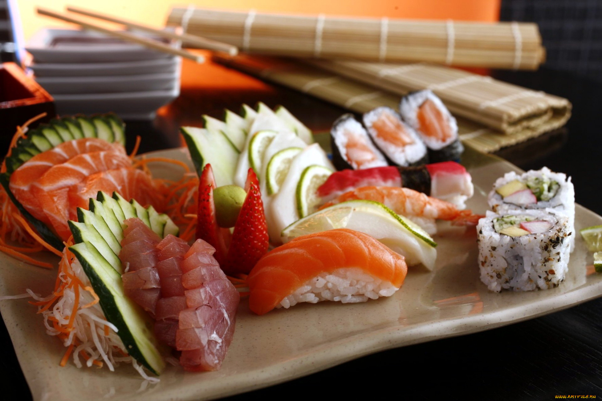 еда, рыба, , морепродукты, , суши, , роллы, ассорти, кухня, суши, роллы, японская