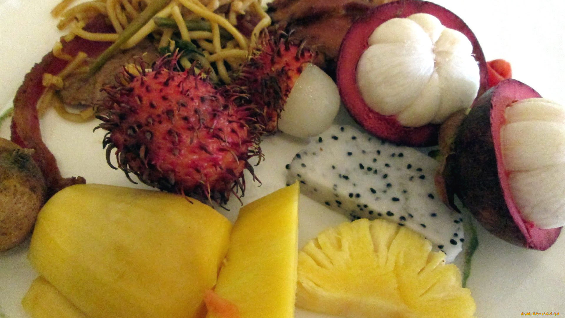 еда, фрукты, , ягоды, экзотика, ананас, личи