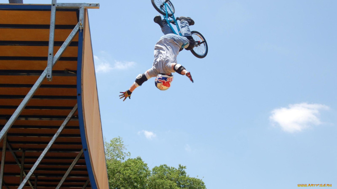 kevin, robinson, no, handed, flip, спорт, bmx