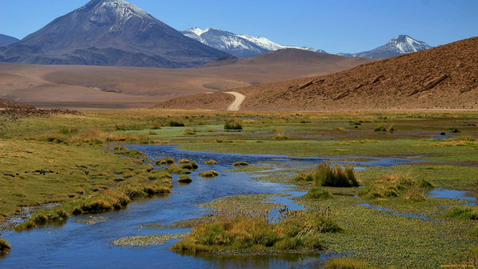 altiplano, природа, реки, озера, плато