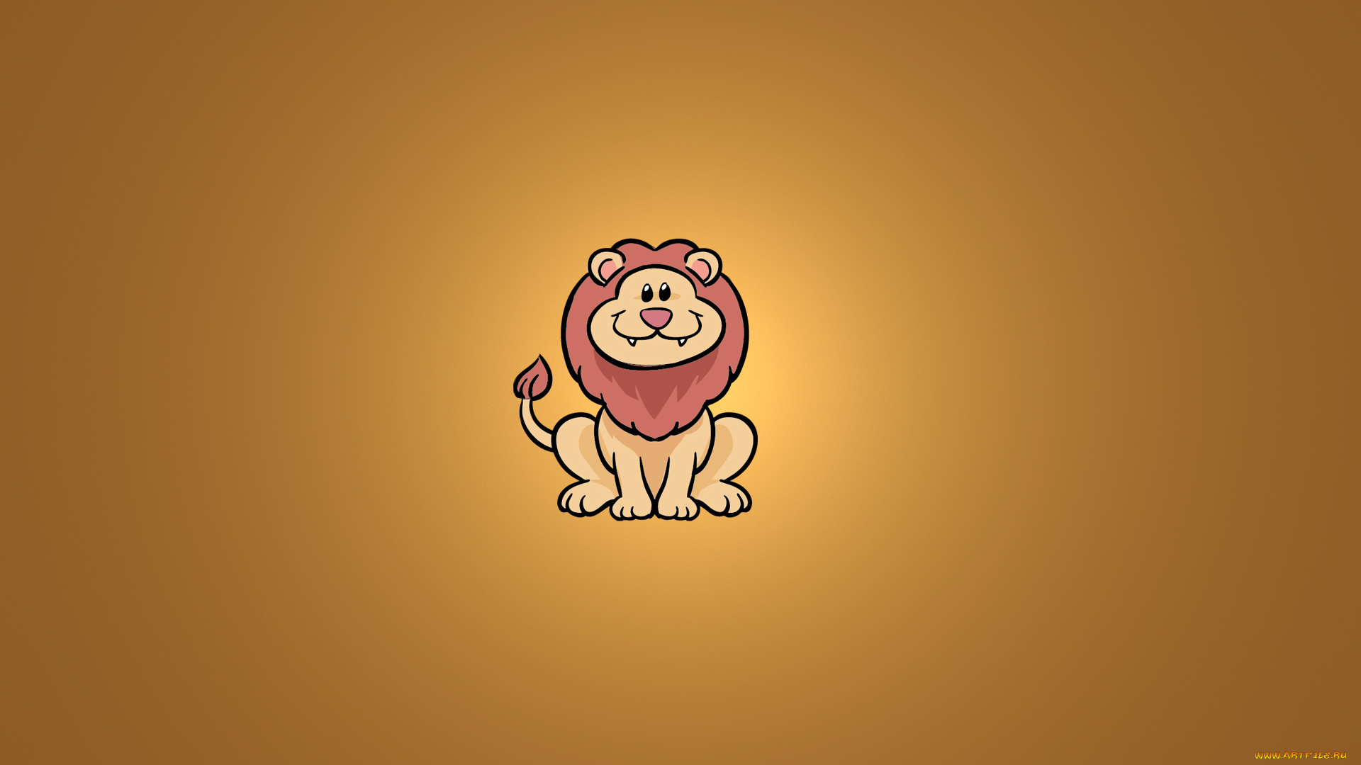 лев, рисованные, минимализм, улыбка, lion