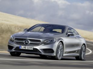 обоя автомобили, mercedes-benz, coupe, edition, 1, amg, sports, package, 4matic, 2014, c217, s, 500