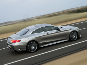 обоя автомобили, mercedes-benz, sports, 2014, c217, edition, 1, package, amg, 4matic, coupe, s, 500