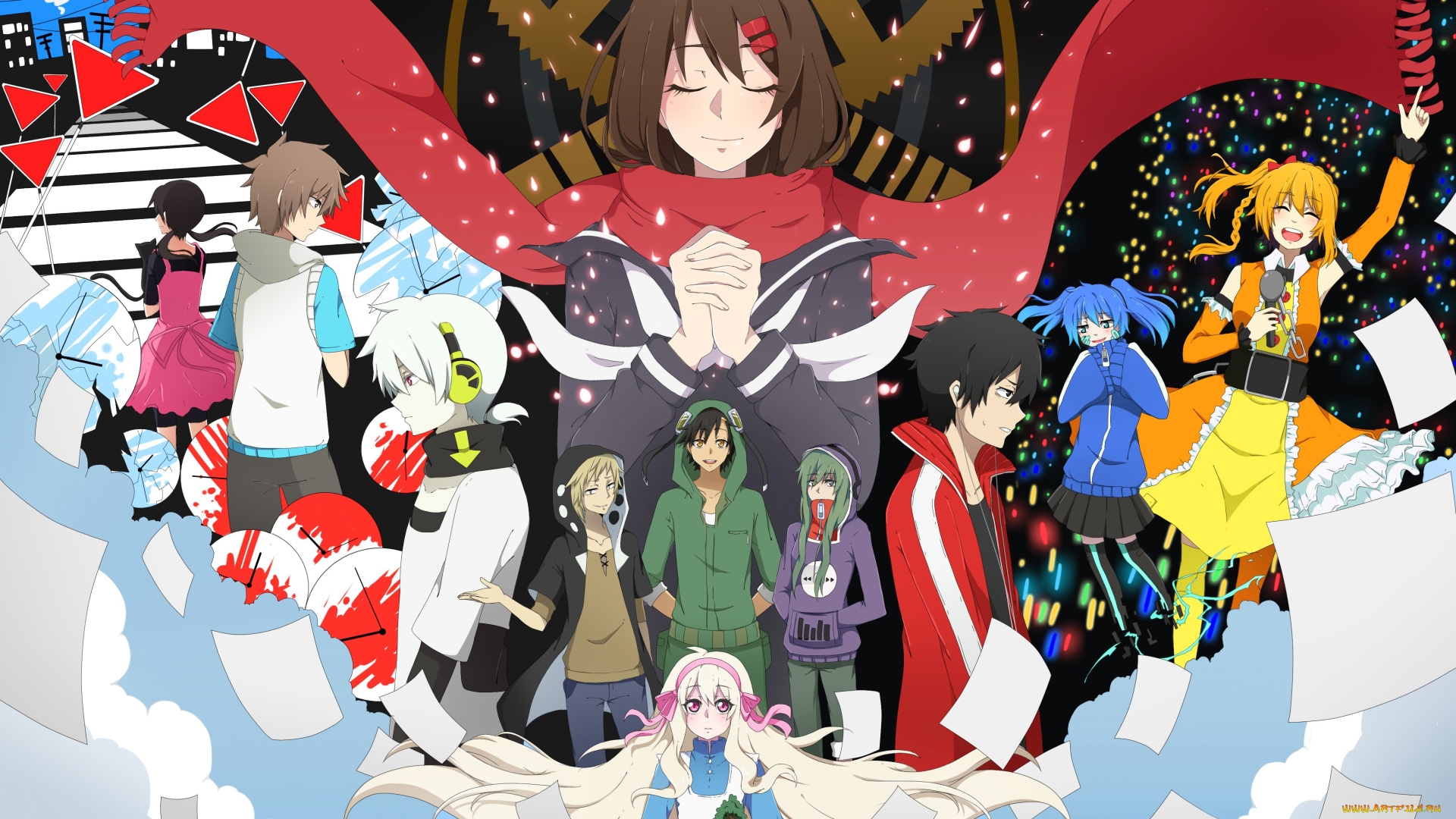 аниме, kagerou, project, kagerou, project