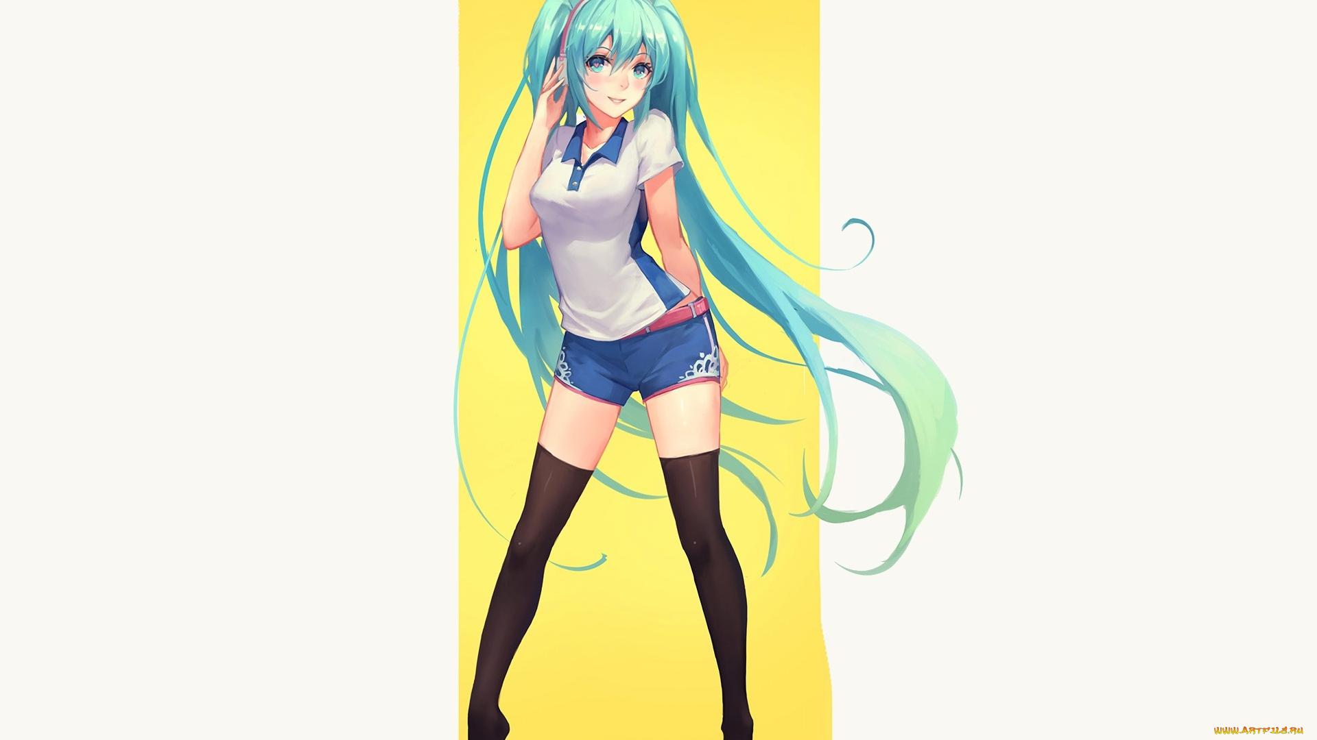 аниме, vocaloid, atdan, hatsune, miku