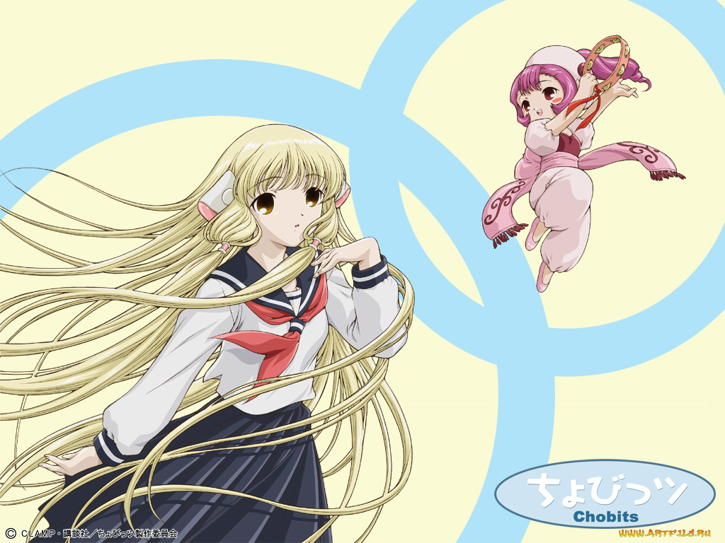 аниме, chobits