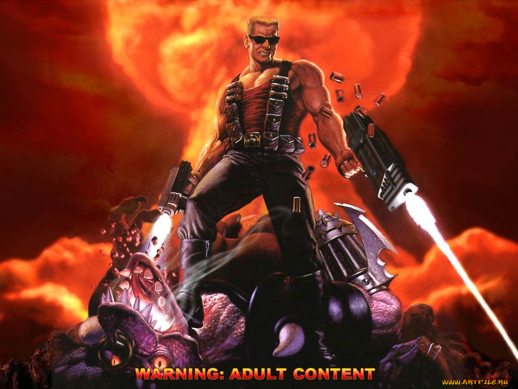 дюк3д, видео, игры, duke, nukem, day