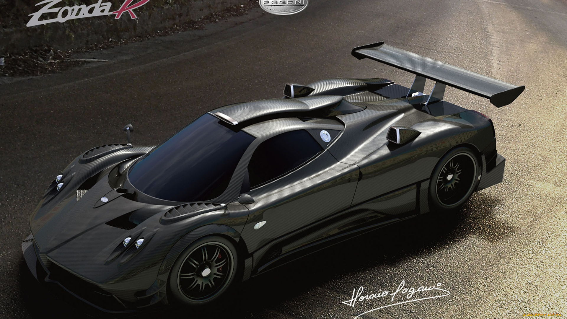 pagani, zonda, автомобили