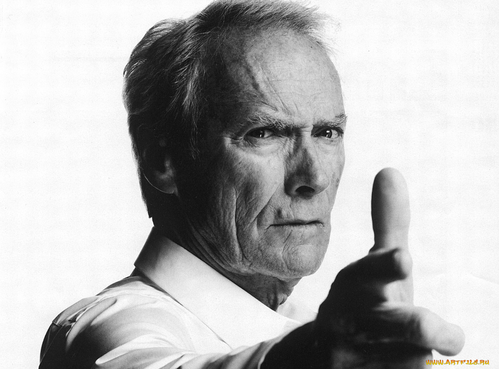 мужчины, clint, eastwood