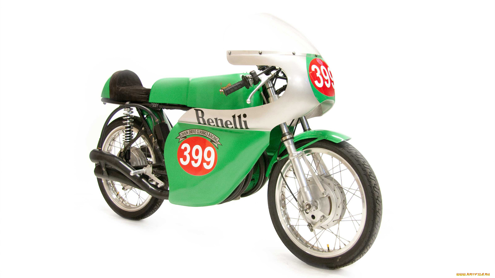 мотоциклы, benelli, white, green