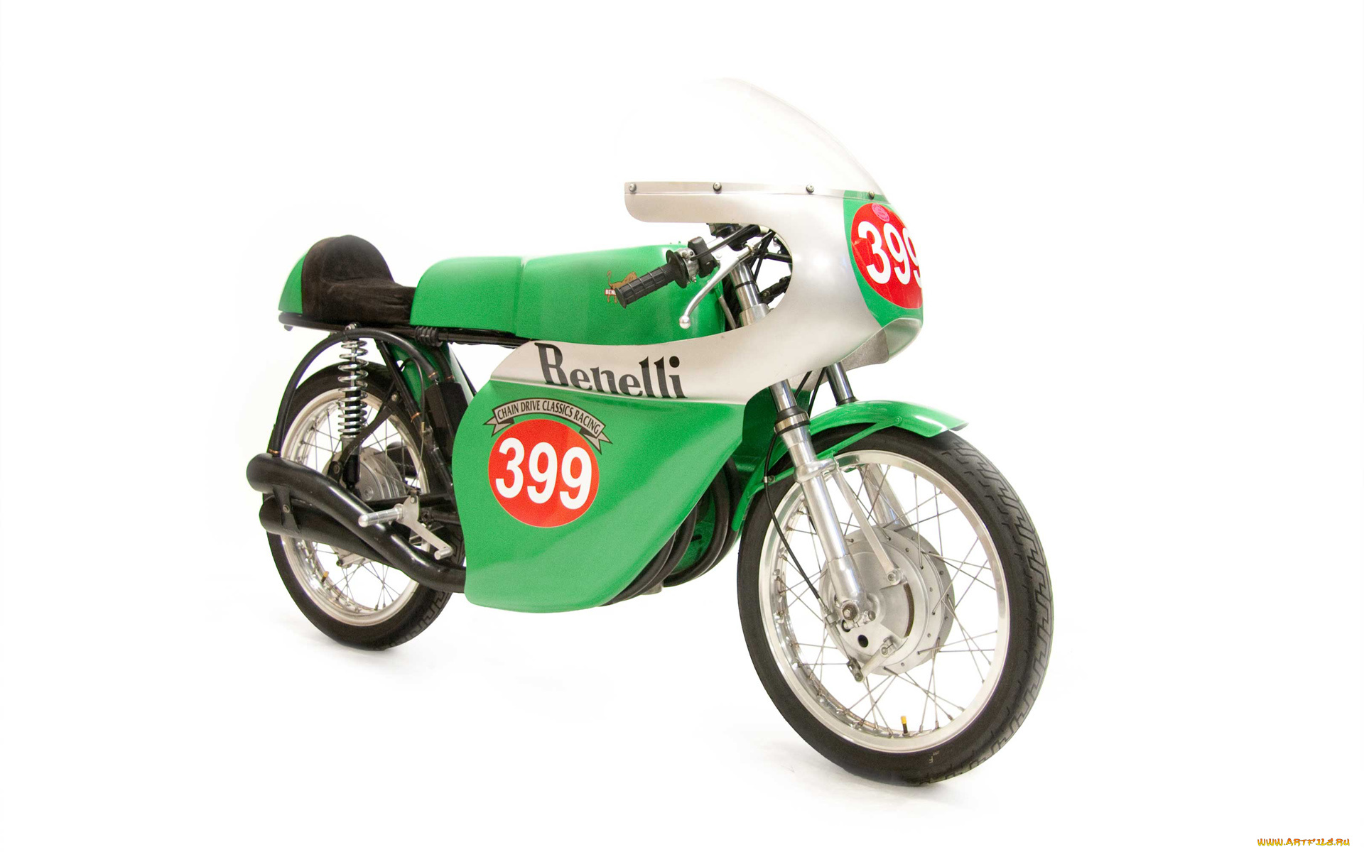 мотоциклы, benelli, white, green