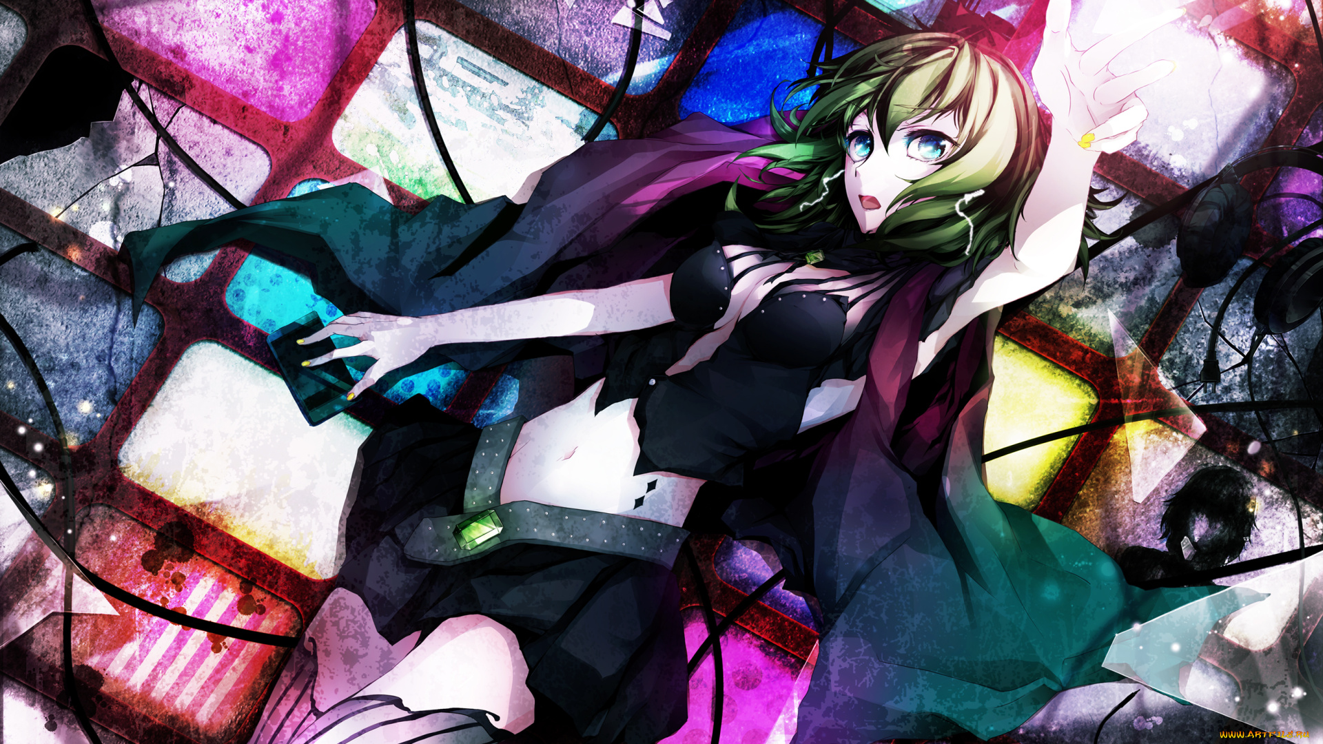 аниме, vocaloid, gumi