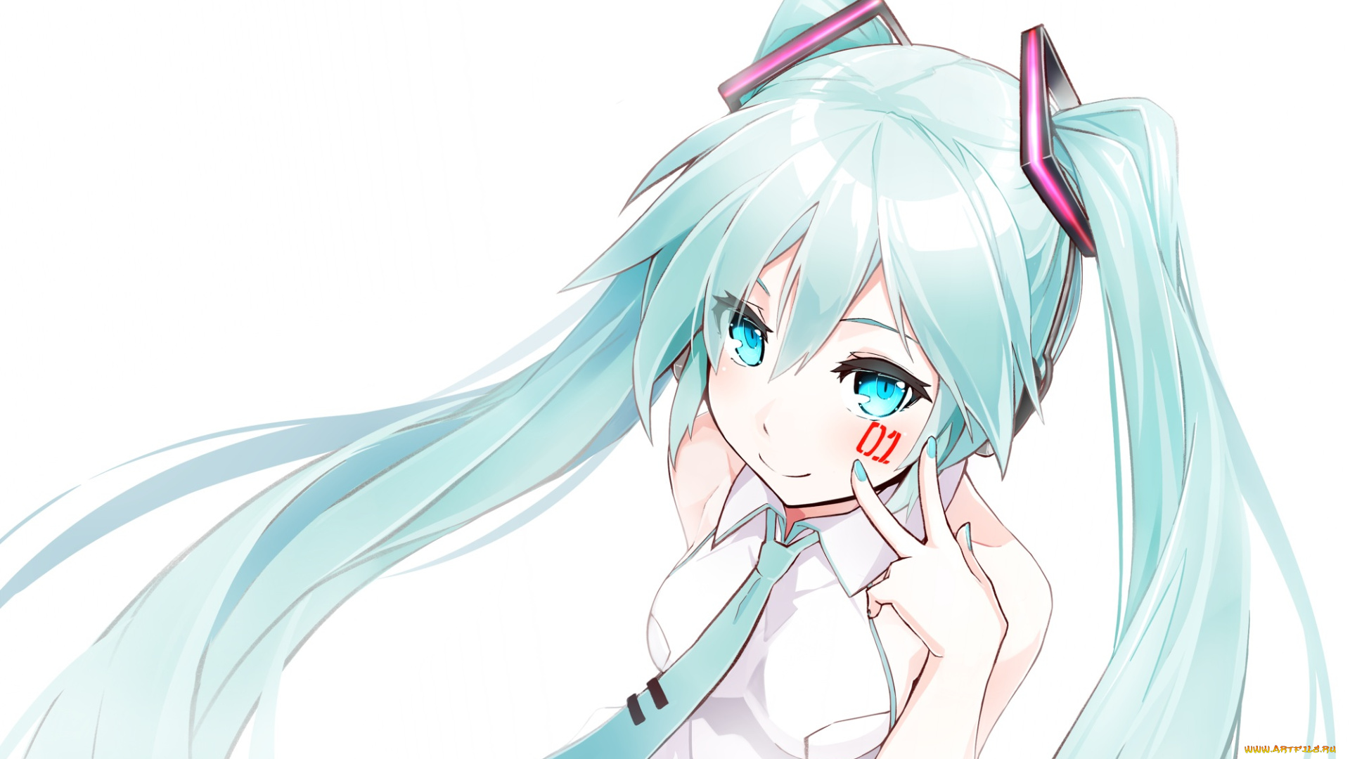 аниме, vocaloid, hatsune, miku, takanashie