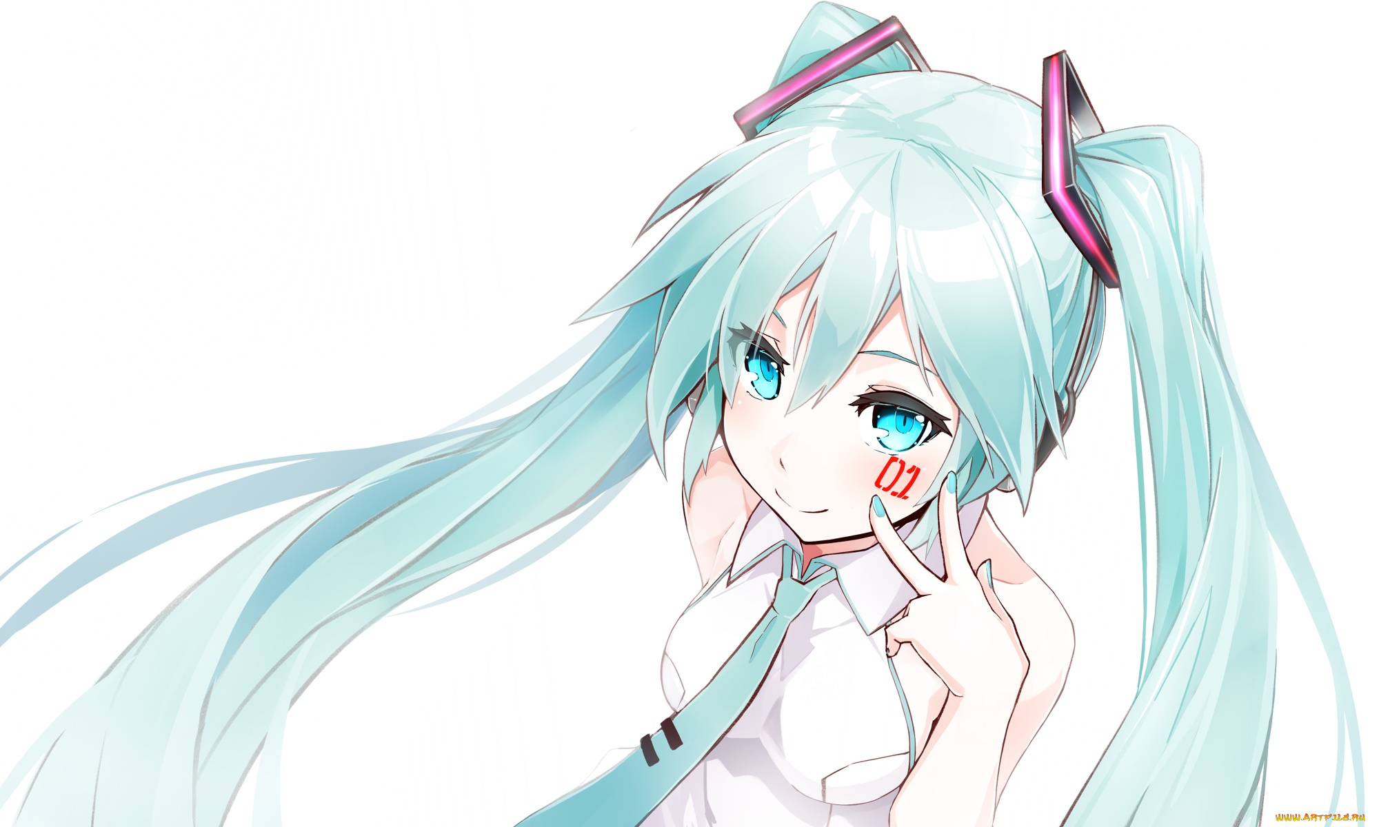 аниме, vocaloid, hatsune, miku, takanashie