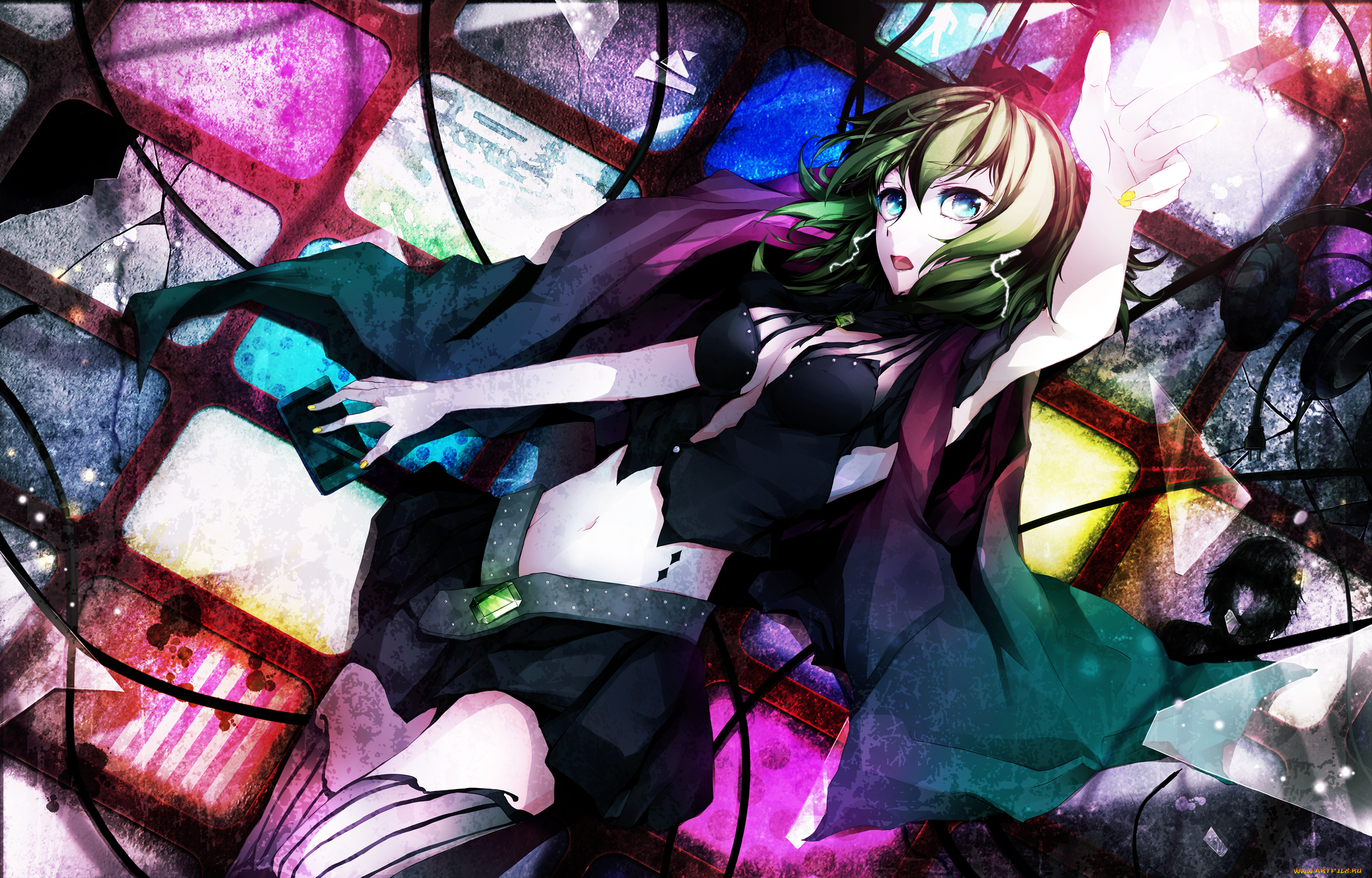 аниме, vocaloid, gumi