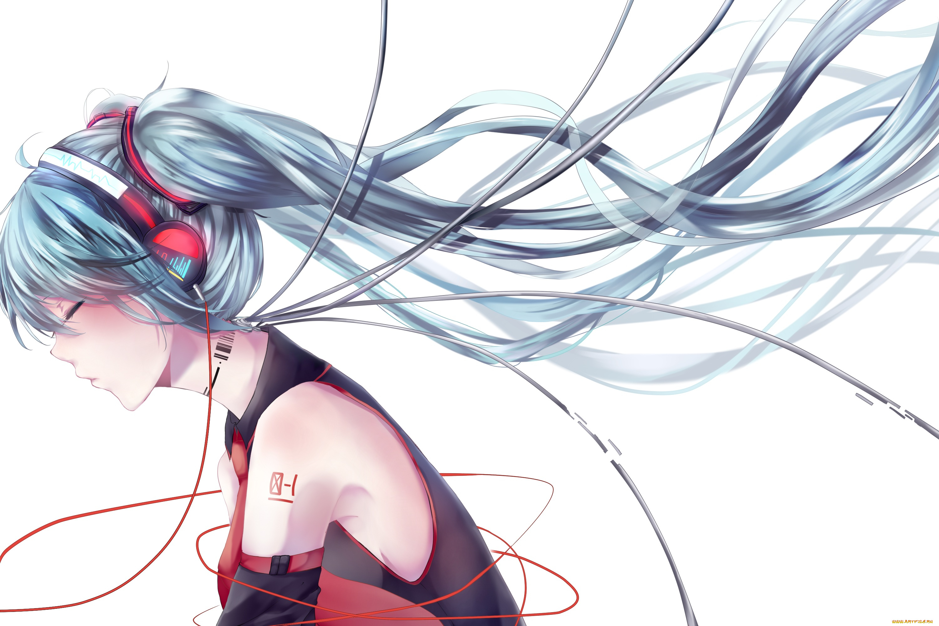 аниме, vocaloid, hatsune, miku, yuki, sakura