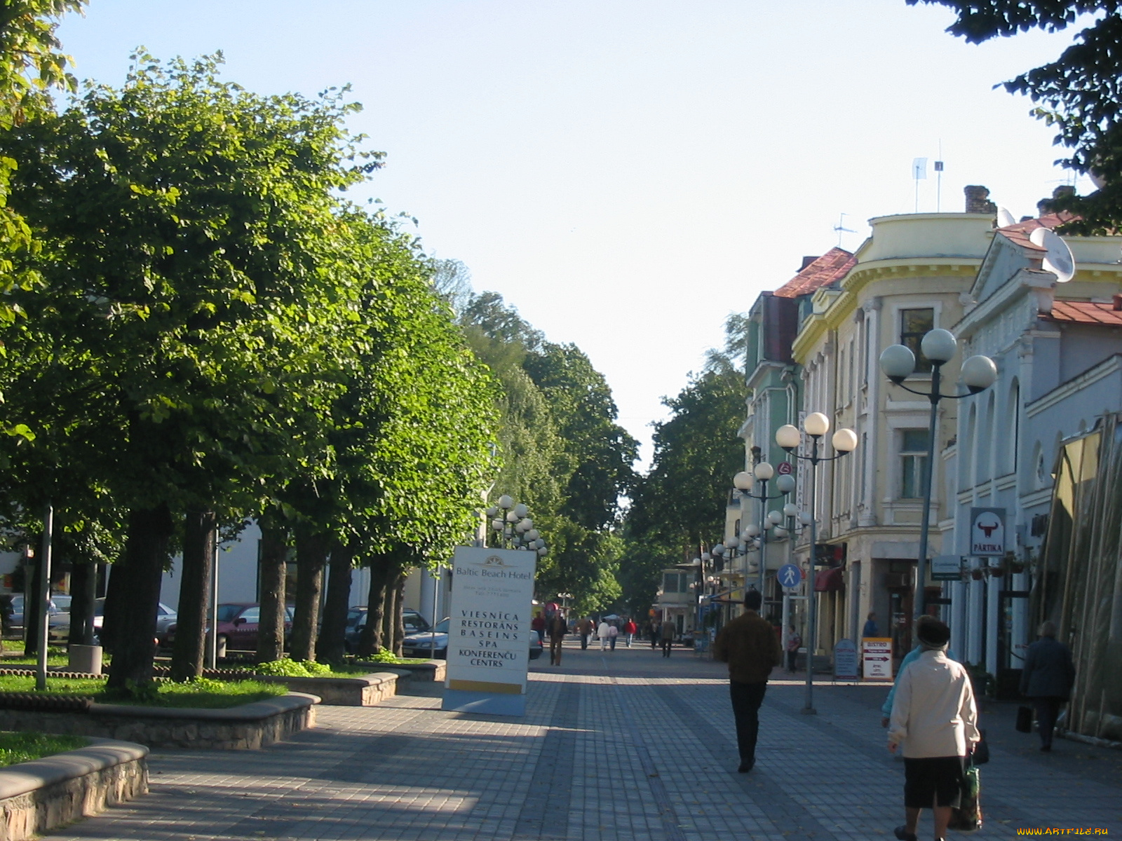 юрмала, начало, сентября, города, улицы, площади, набережные