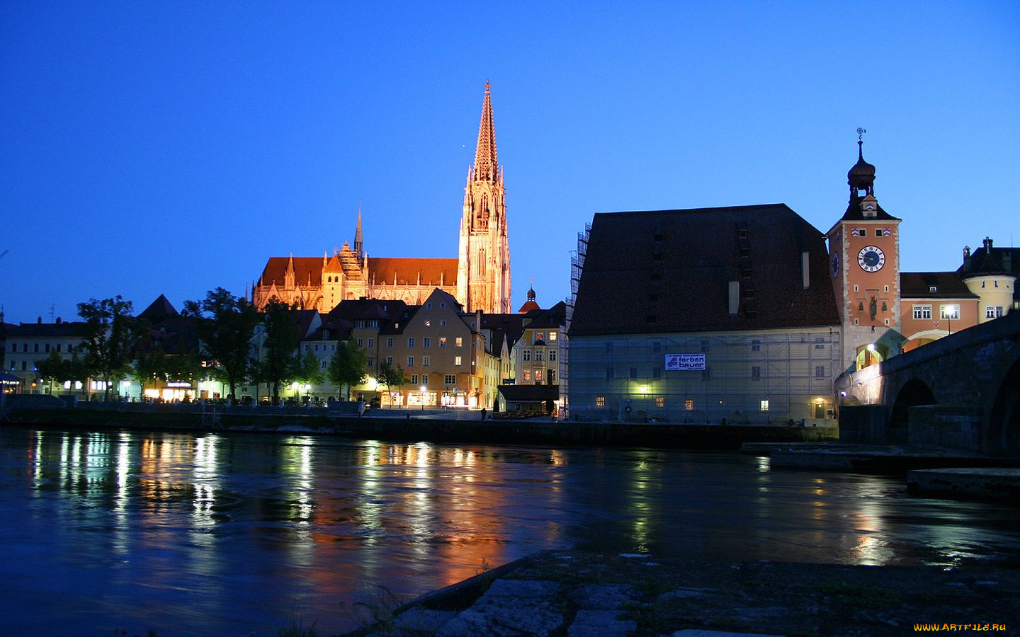 regensburg, germany, города, регенсбург, германия