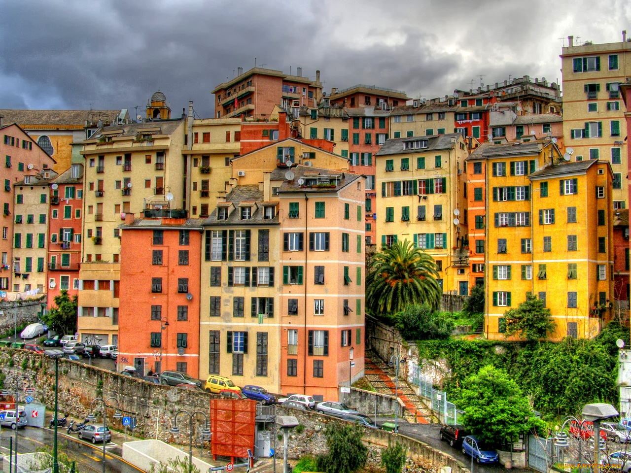 genoa, italy, города, улицы, площади, набережные