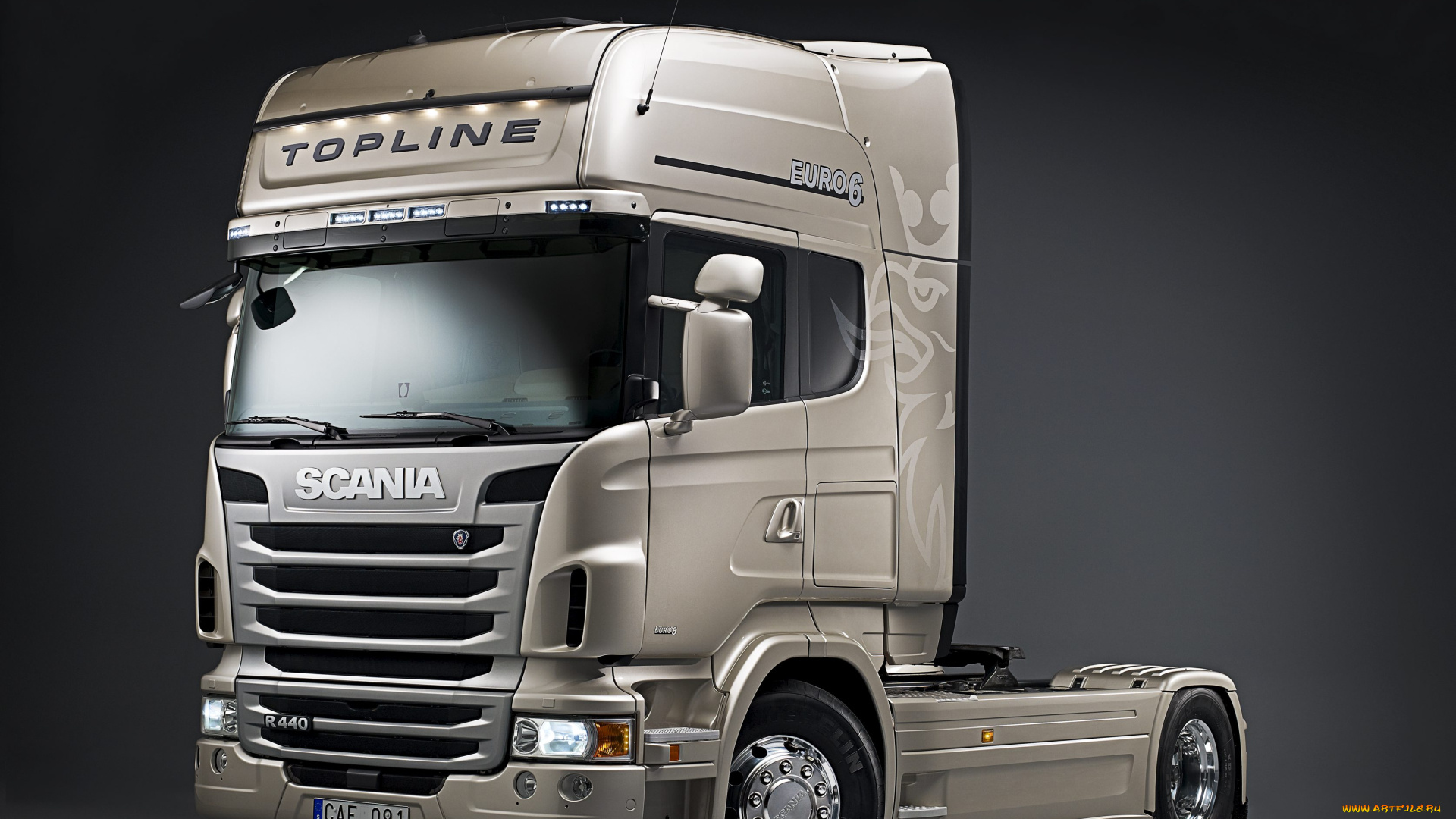 автомобили, scania, тягач