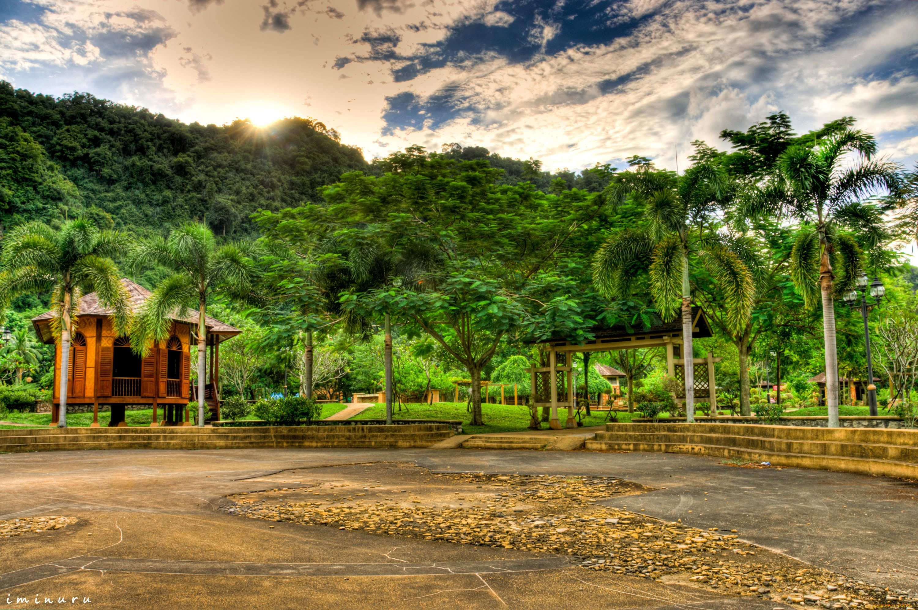 gunung, lang, природа, тропики, malaysia