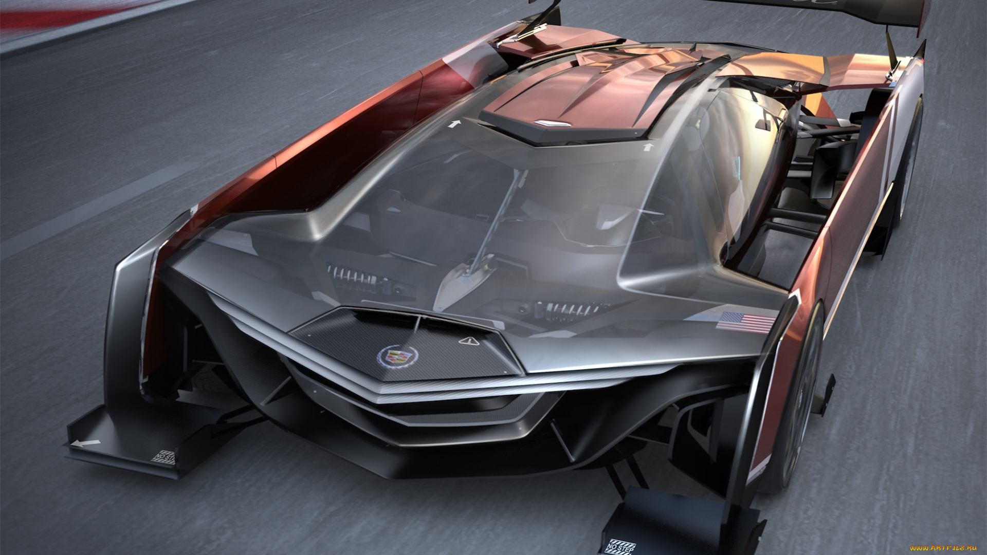 cadillac, estill, concept, 2013, автомобили, cadillac, трасса, supercar, 2013, concept, estill