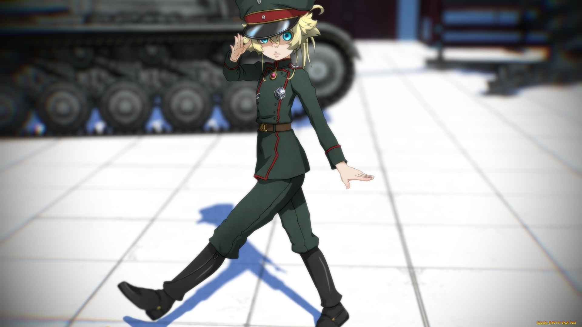 аниме, youjo, senki, tanya, degurechaff