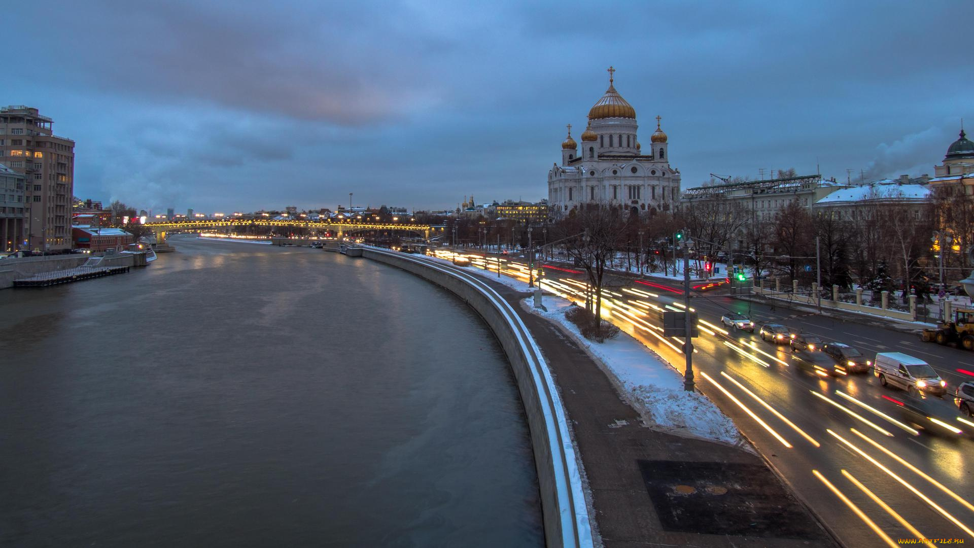 города, москва, , россия, moscow, river, embankment