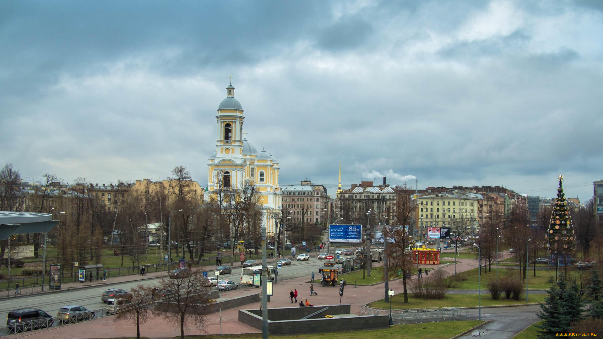 города, санкт-петербург, , петергоф, , россия, prince, vladimir, s, cathedral, saint-petersburg