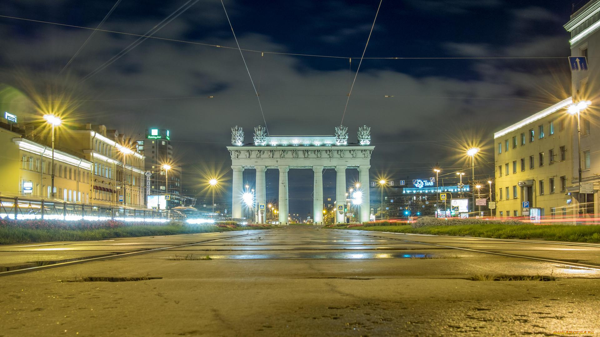 города, санкт-петербург, , петергоф, , россия, московские, триумфальные, ворота