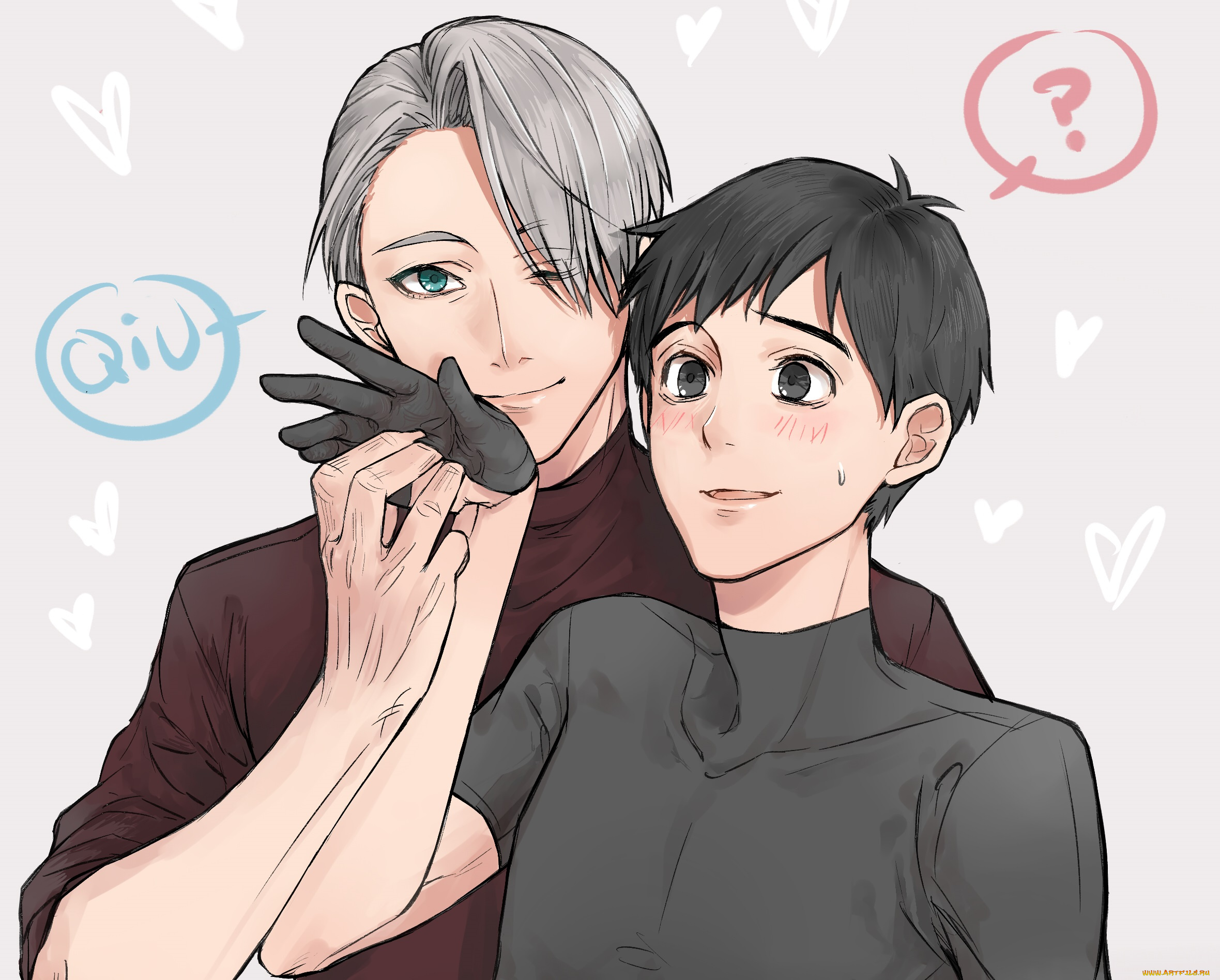 аниме, yuri, on, ice, ice, victor, nikiforov, виктор, никифоров, юри, катсуки, yuri, on