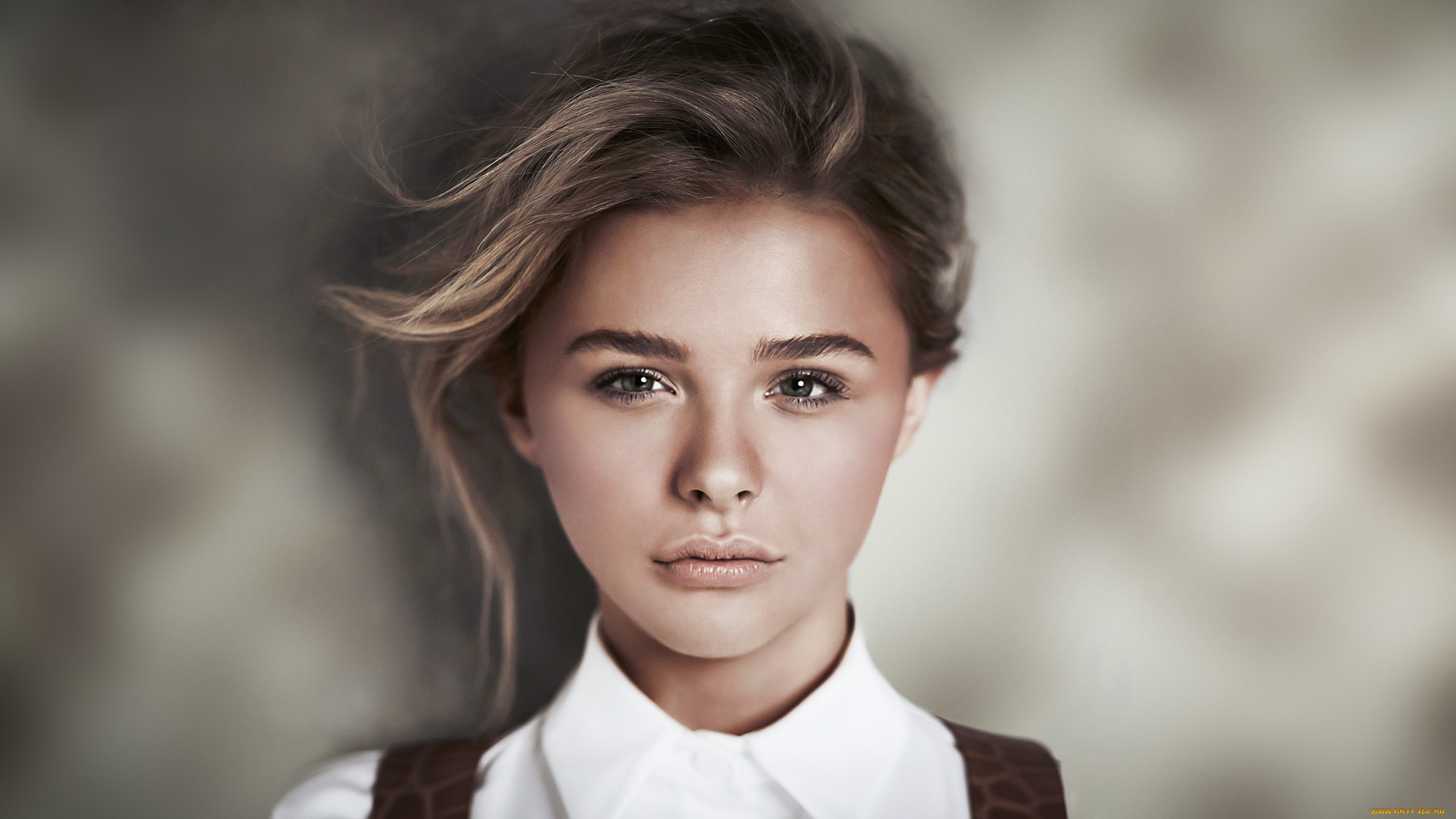 девушки, chloe, grace, moretz, актриса, блузка, блондинка, хлоя, грейс, моретц