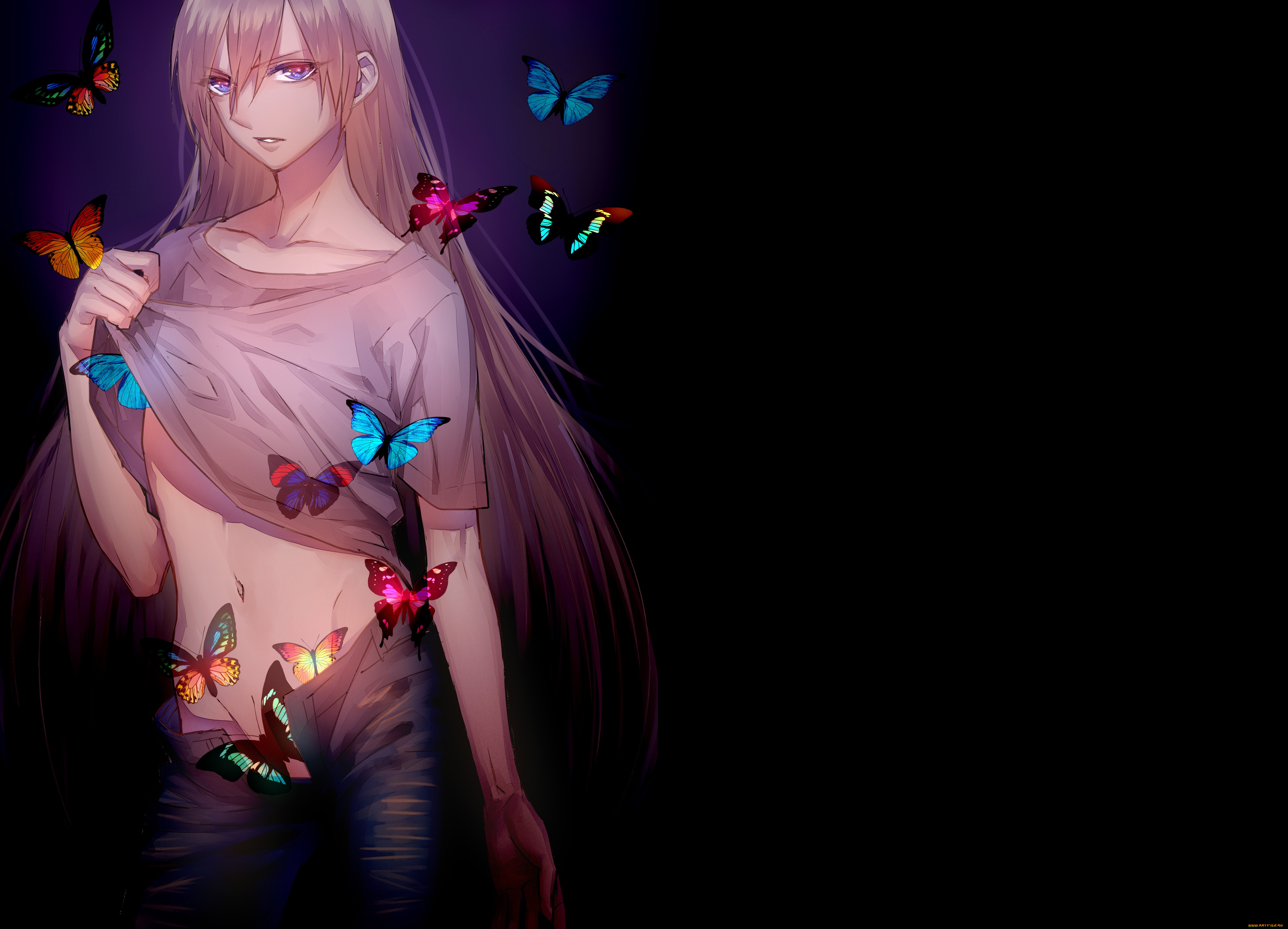 Ночная бабочка аниме