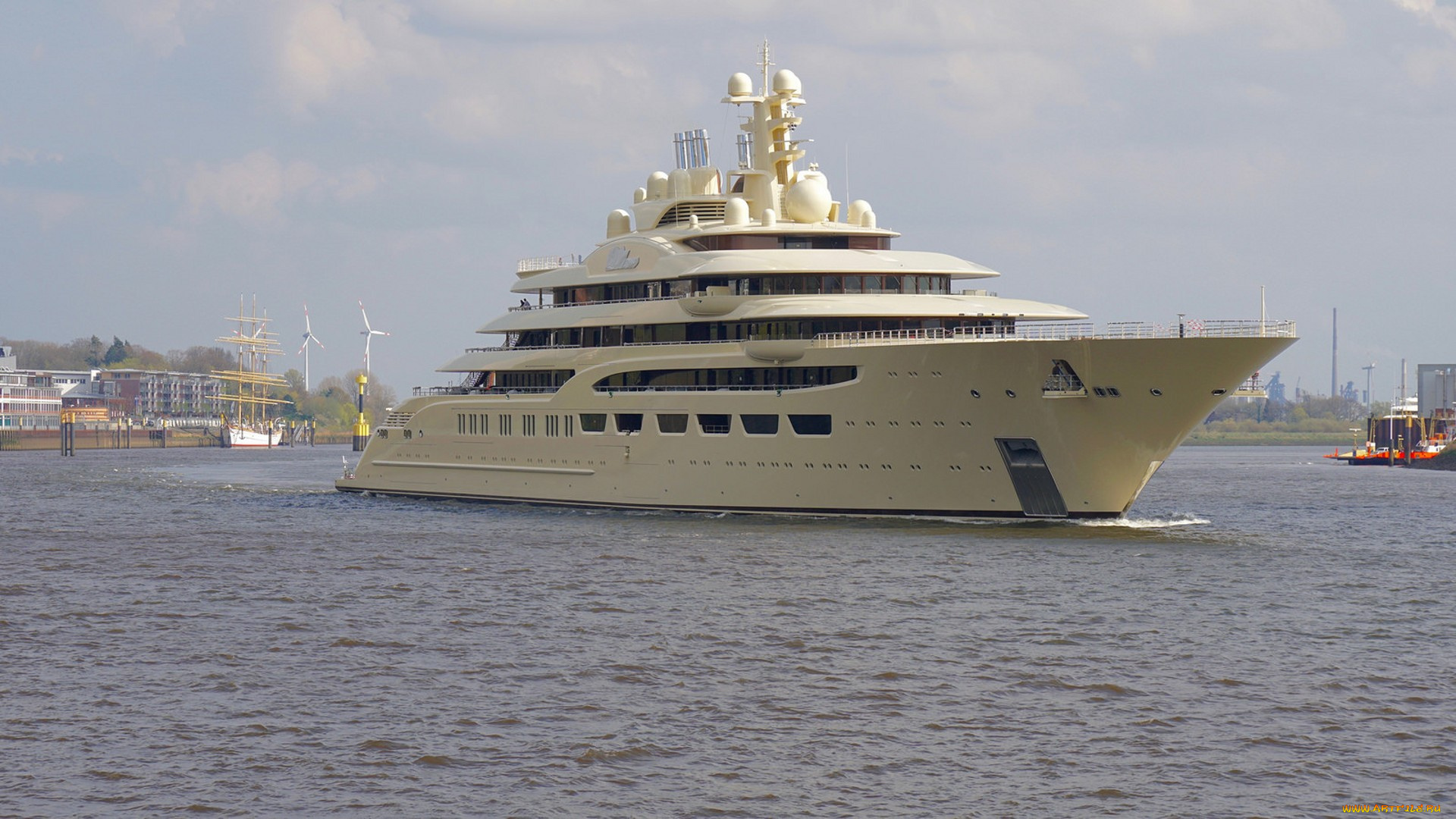 yacht, dilbar, -, project, omar, корабли, Яхты, суперяхта