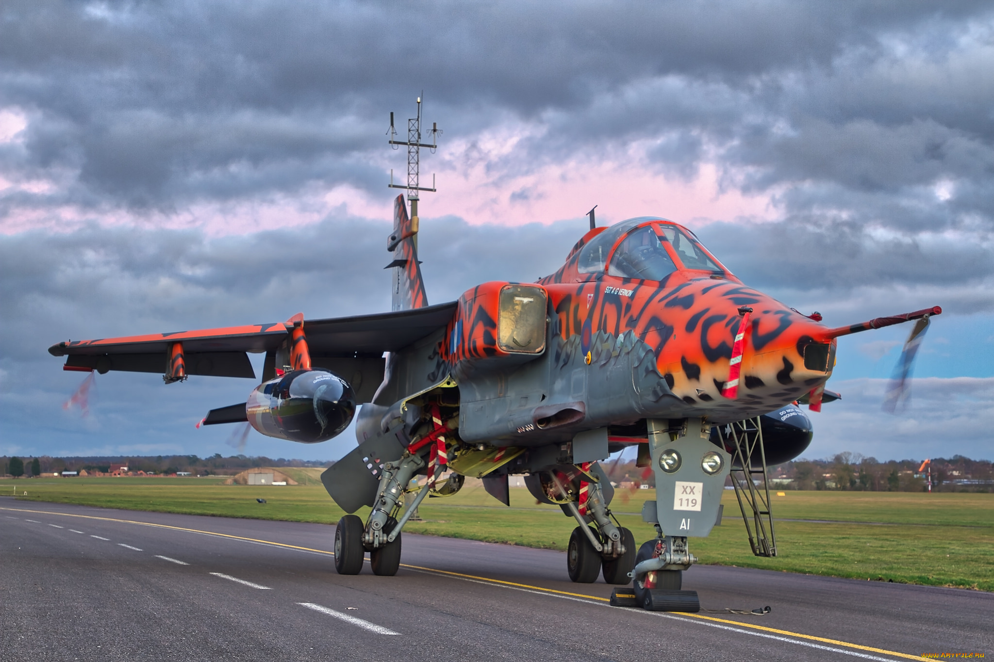 sepecat, jaguar, gr3a, авиация, боевые, самолёты, ввс