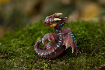 Картинка разное игрушки дракончик мох