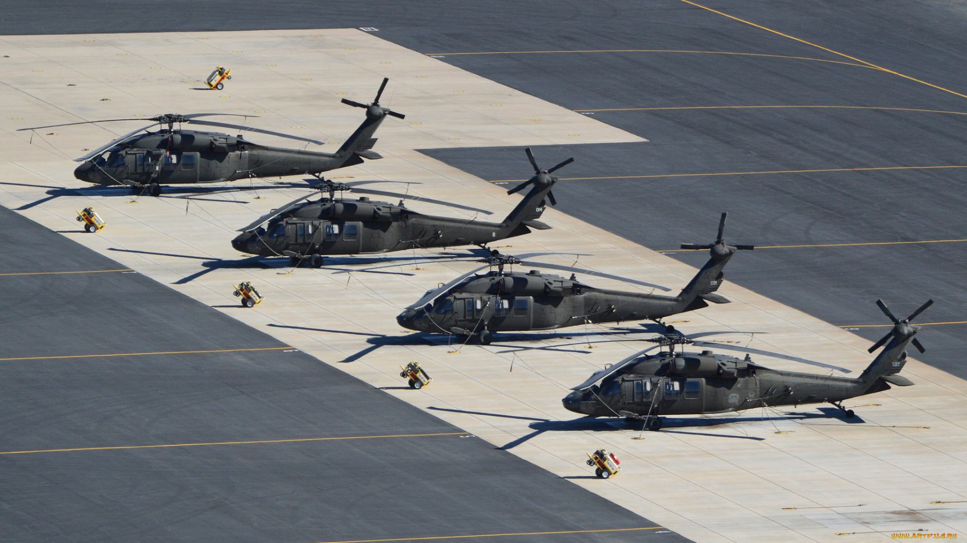 авиация, вертолёты, вертолеты, uh60a, black, hawk, вoeнная, аэродром