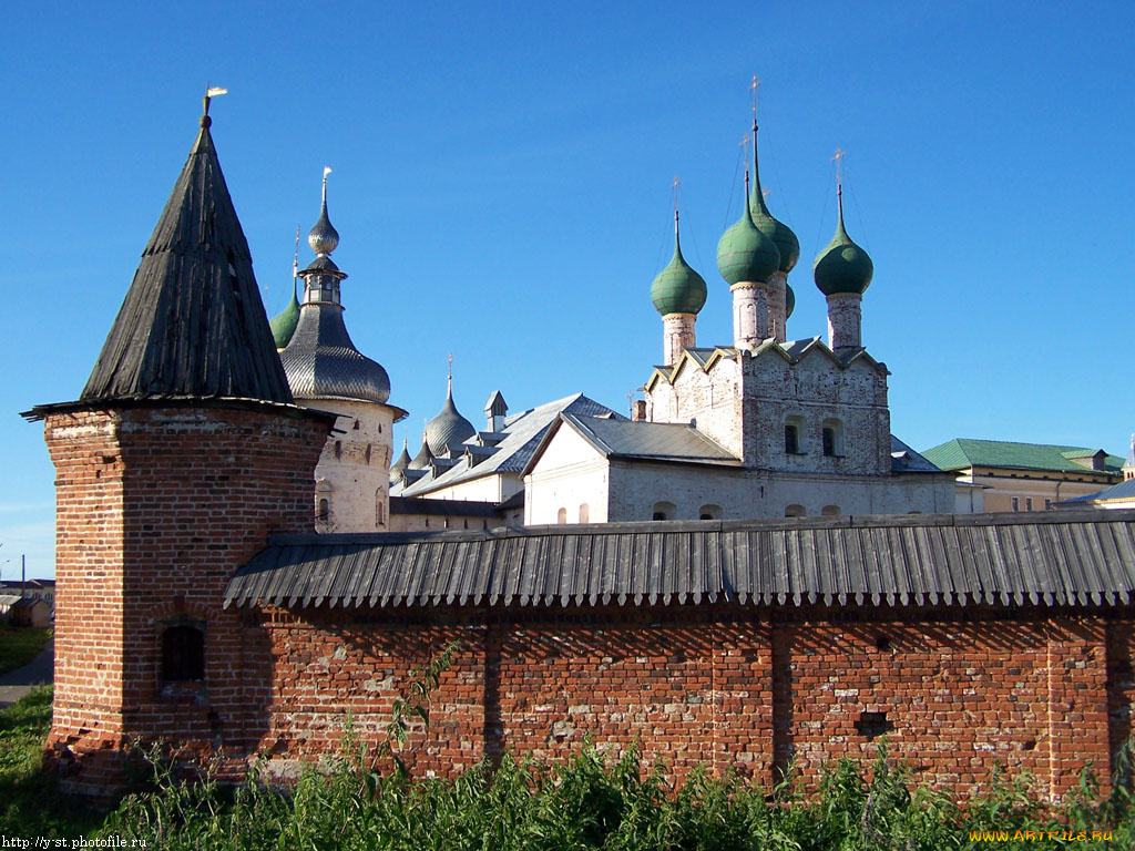 ростов, кремль, города, православные, церкви, монастыри