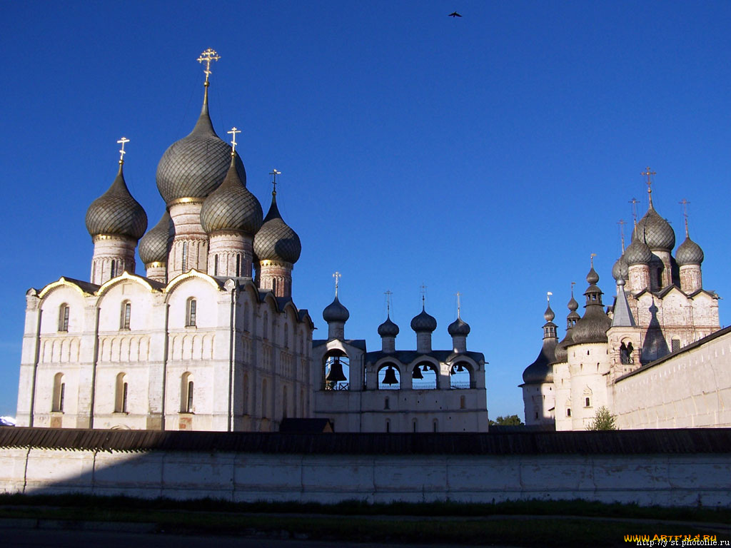 ростов, кремль, города, православные, церкви, монастыри