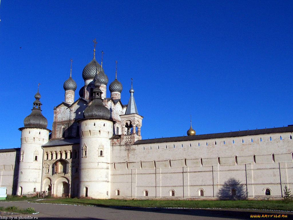 ростов, кремль, города, православные, церкви, монастыри