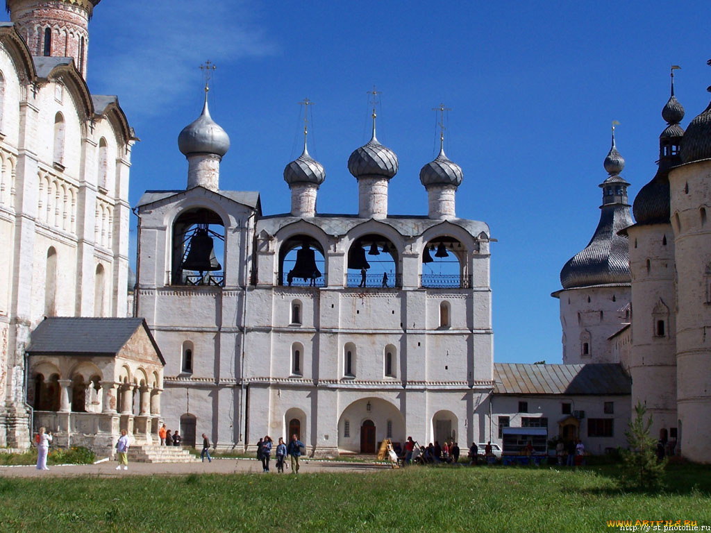 ростов, кремль, колокольня, 1682, 1688, города, православные, церкви, монастыри