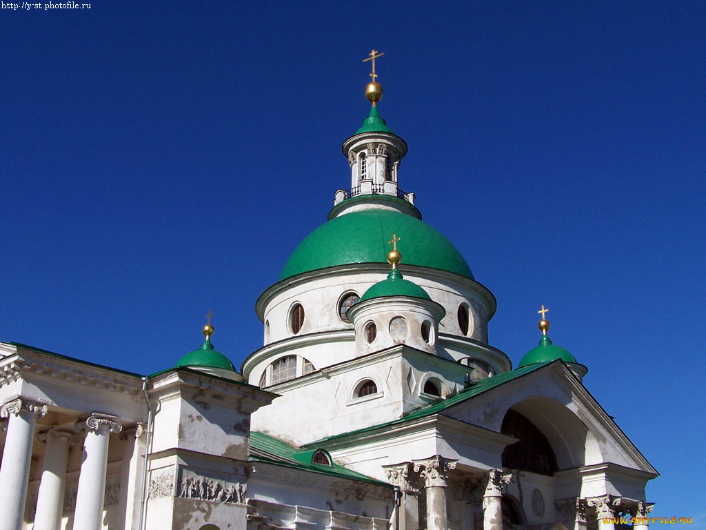 ростов, спасо, Яковлевский, монастырь, города, православные, церкви, монастыри